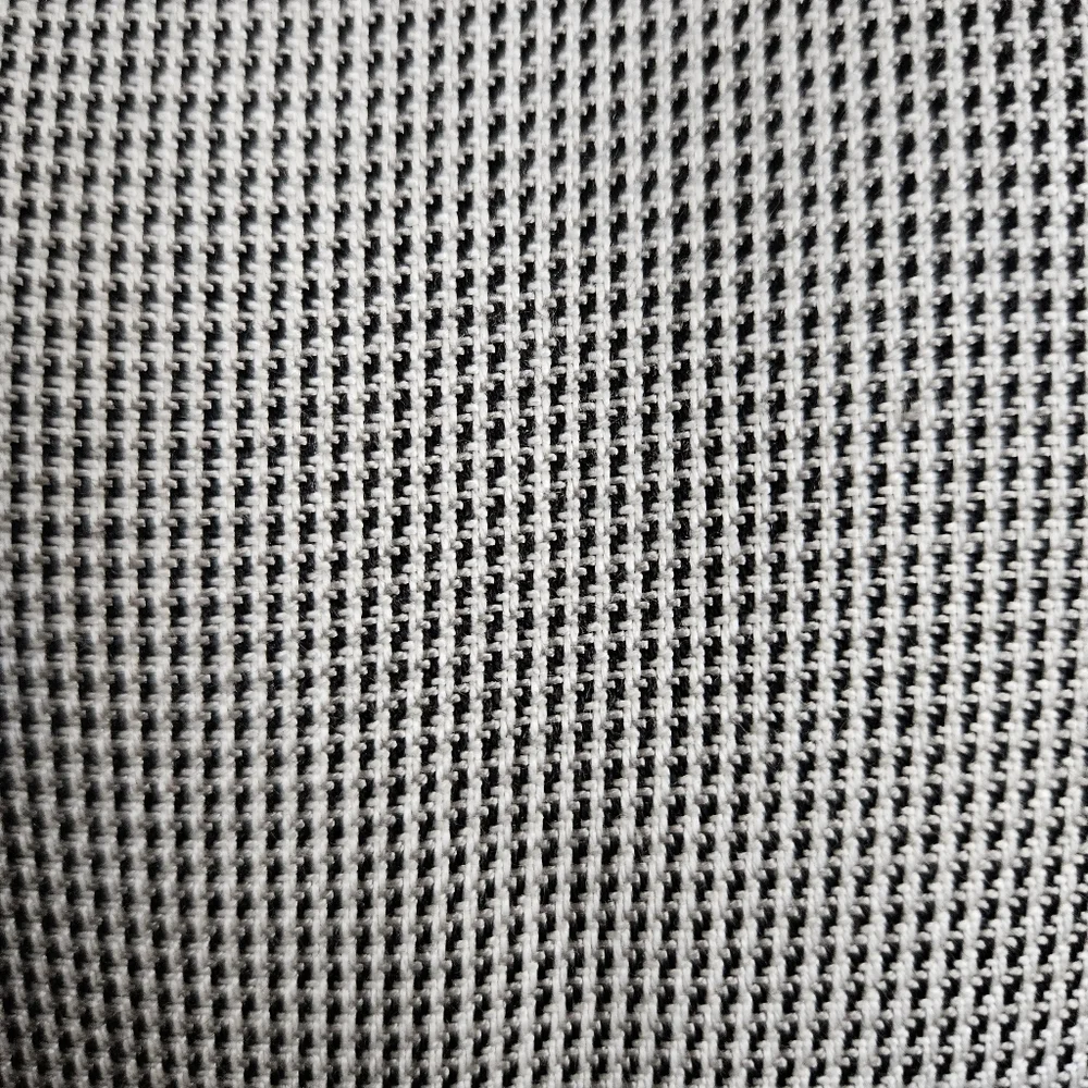 Vintage Houndstooth Pencil Skirt VTG 1990s 90s M Black White Academia Pinup Ska